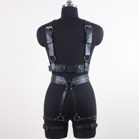 Dress Up And Order Suit Binding Props (Option: Black three piece set)